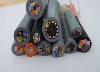 供应天康耐油高柔性拖链电缆TRVV 10*0.5 4G2.5 1.5