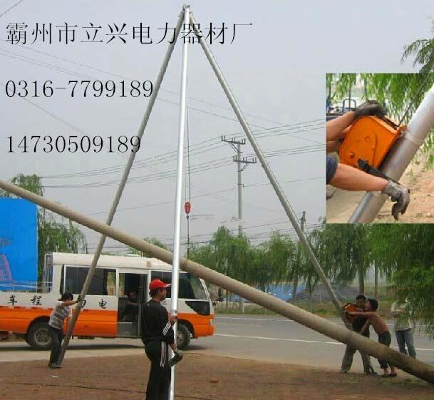 內拉線抱杆分解組塔機械立杆機