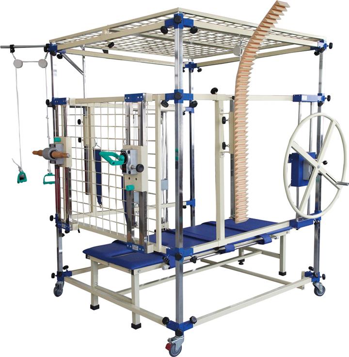 供应康复器材八件组合训练器