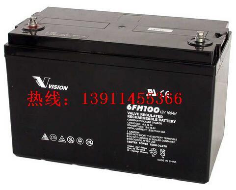 威神12V100AH蓄电池6FM100VISION威神蓄电池直销